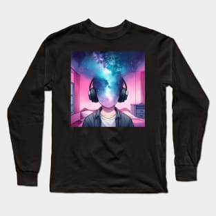 Mystery dream journey to Milky Way Long Sleeve T-Shirt